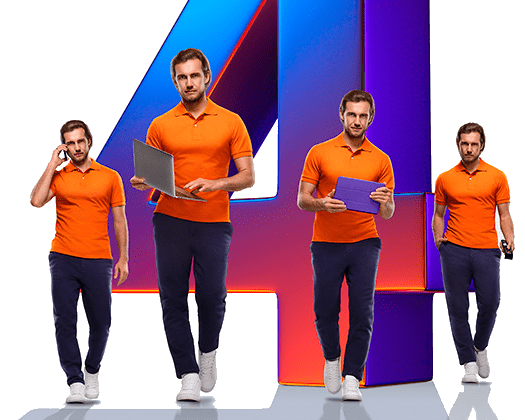 Великолепная четверка Ростелеком в деревня Берсениха (Кировская область)